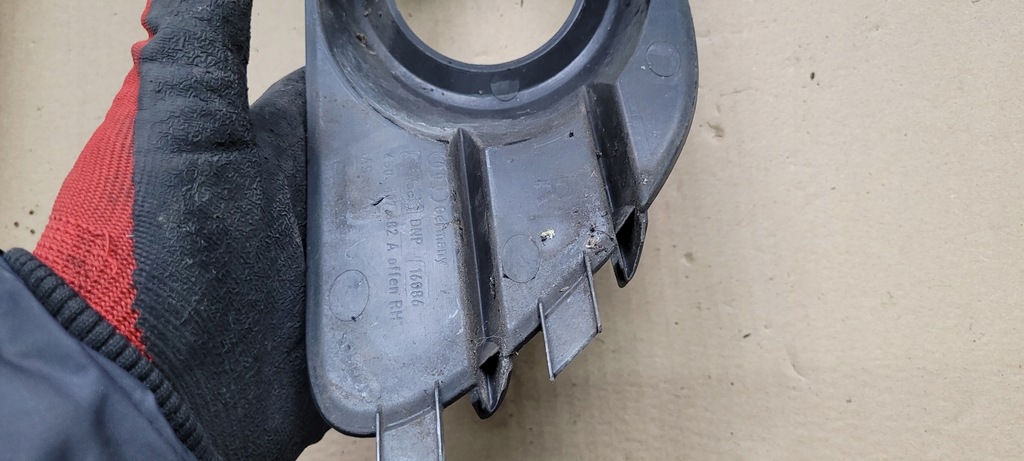 фото №8, A6 c7 4g решётка бампера правая правый перед 4g0807682a