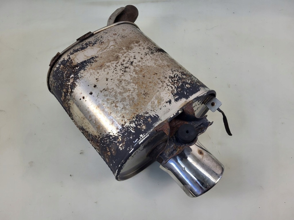 фото №1, Mercedes slk r170 lift 2.0 2.3 k гаситель конечный выхлоп