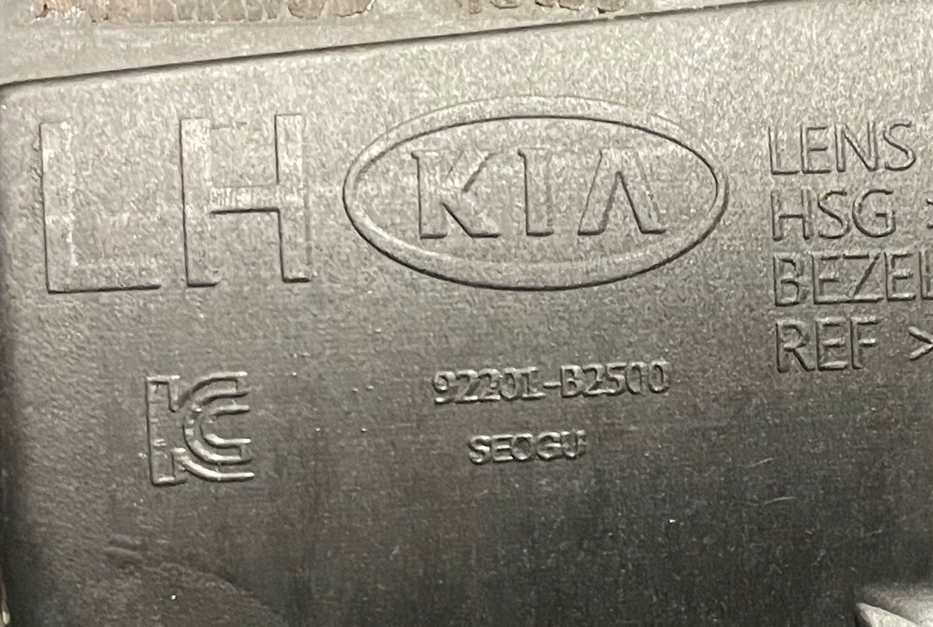 фото №16, Протитуманна фара + рамка хром лівий перед kia soul ii lift 16-19