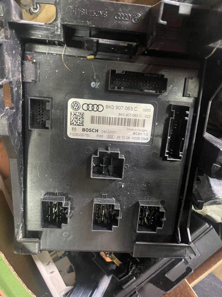 фото №1, Модуль блок управления audi a5 8t 8k0907063c