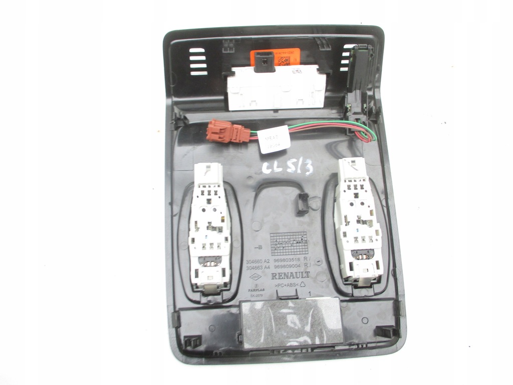 фото №3, Renault clio v captur ii лампа освітлення кабіни 19-23 rok