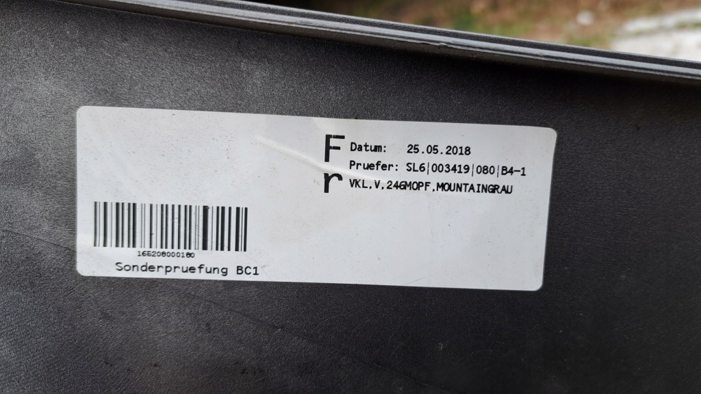 фото №13, Mercedes b klasa w246 lift бампер перед 6x pdc