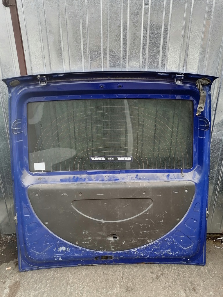 фото №8, Крышка багажника багажника задняя задняя fiat doblo i - granatowa
