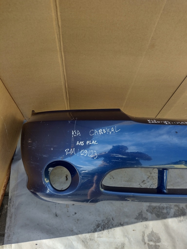 фото №7, Бампер передний kia carnival i 02-05