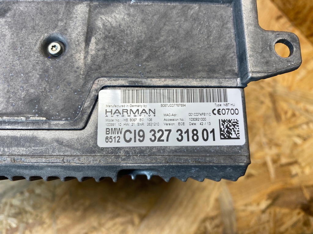 фото №12, Считыватель блок модуль навигации bmw 5 f10 f11 9327318