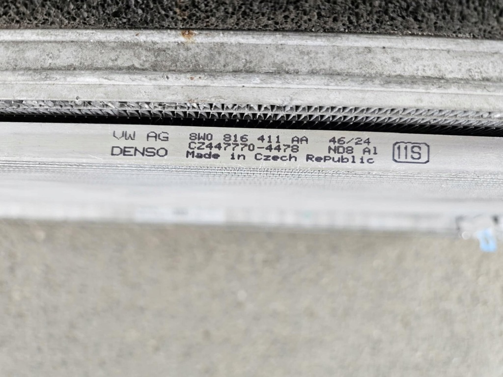 фото №9, Комплект радиатор вентиляторы audi rs7 4k usa europa