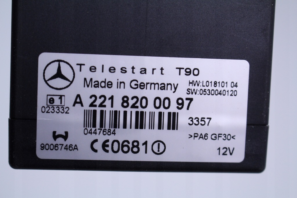 фото №3, Модуль блок управления webasto mercedes a2218200097
