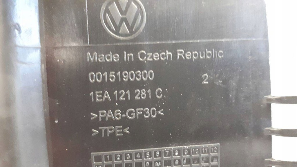 фото №9, Vw id.3 id.4 2019-2024 воздуховод воздуха перед 1ea121281c 240