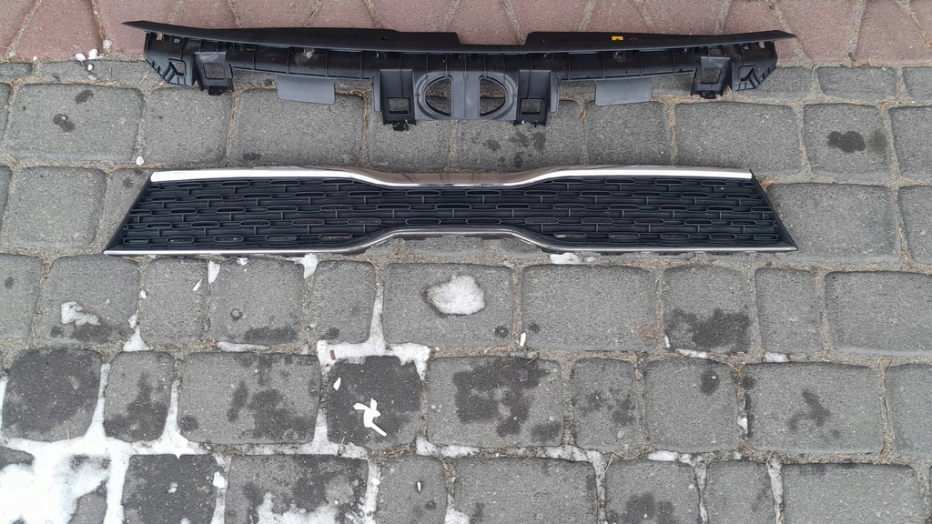 фото №1, Решётка радиатора решётка радиатора kia picanto 3 iii 17 хромированная idealna