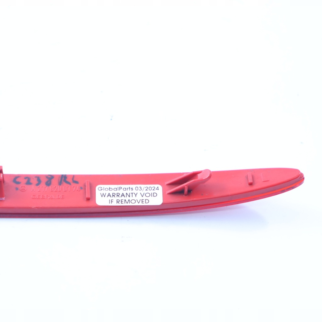 фото №10, Mercedes c238 відбивач червоний заднього бампера лівий a2178200174