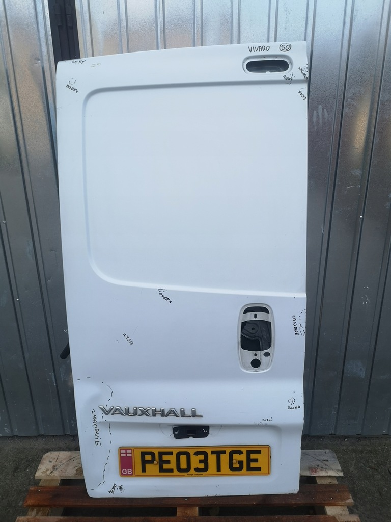 фото №1, Дверь распашные левый задняя opel vivaro a renault trafic ii lift 06-14
