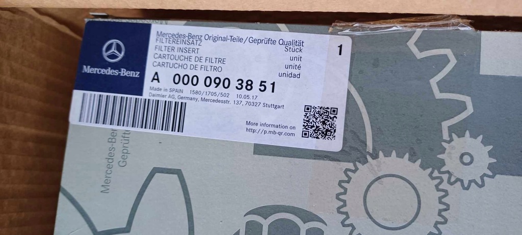 фото №9, Набір фільтрів mercedes vito mixto 639 a0001806509