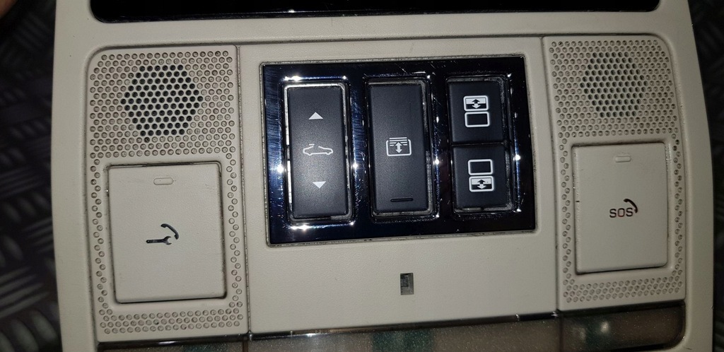 фото №9, Jaguar xj x351 lift лампа стельовий панель перемикачі люк шторка