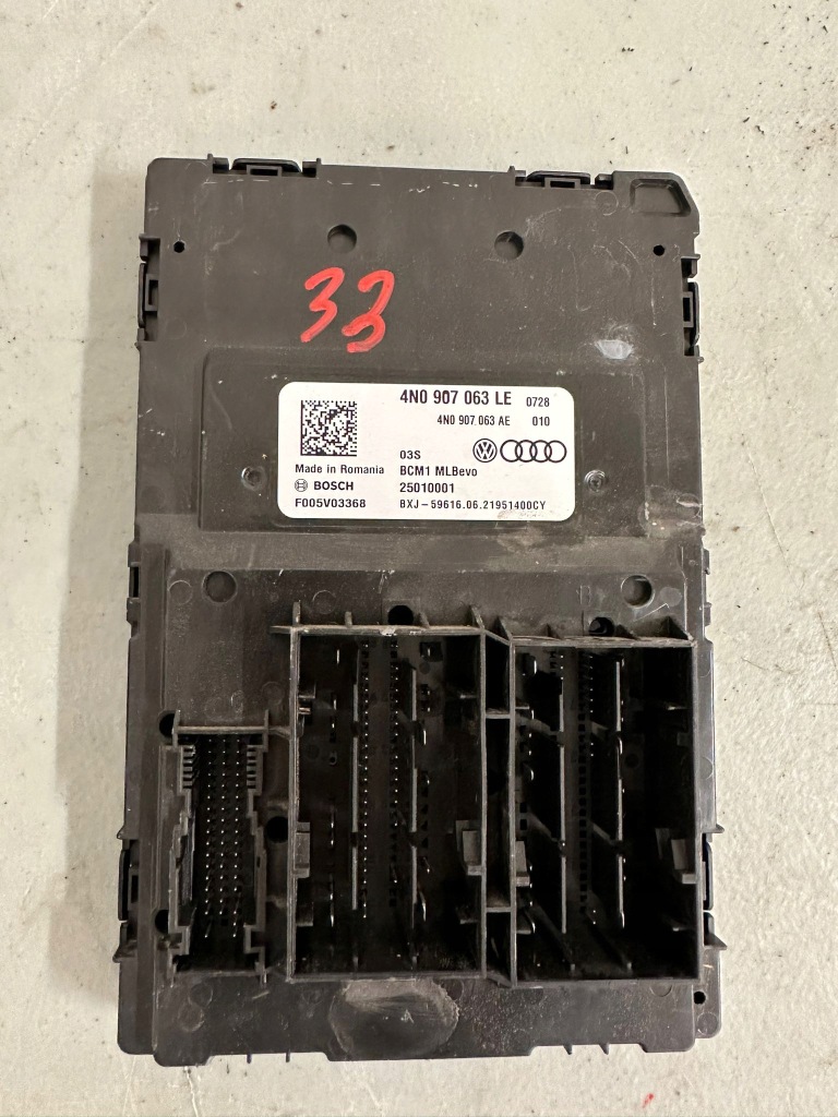 фото №1, Модуль блок керування комфорт блок управління бортовою мережею audi 4n0907063ae
