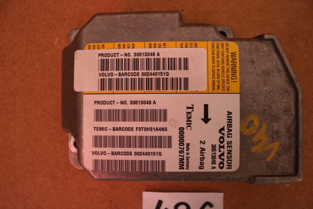 фото №3, Volvo v40 модуль датчик подушка безопасности 00000767mm