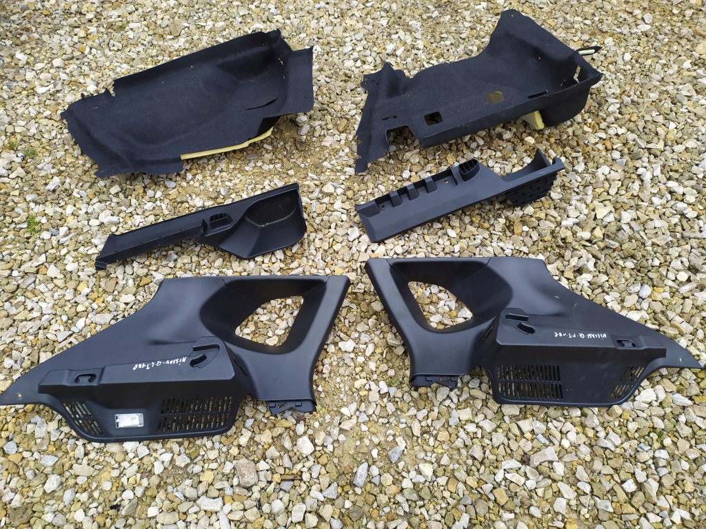 фото №1, Nissan qashqai j11 обивка пластик багажника 18r