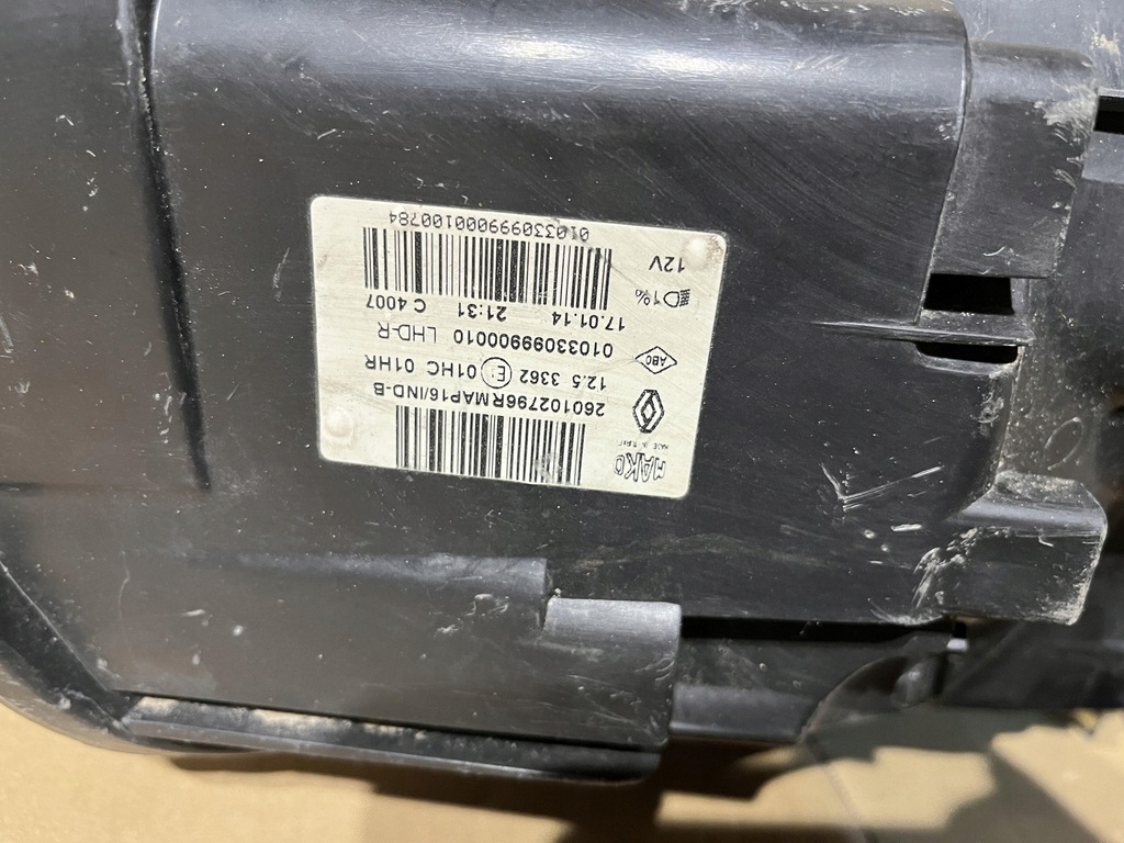 фото №10, Renault clio iv лампа правий перед 260102796r