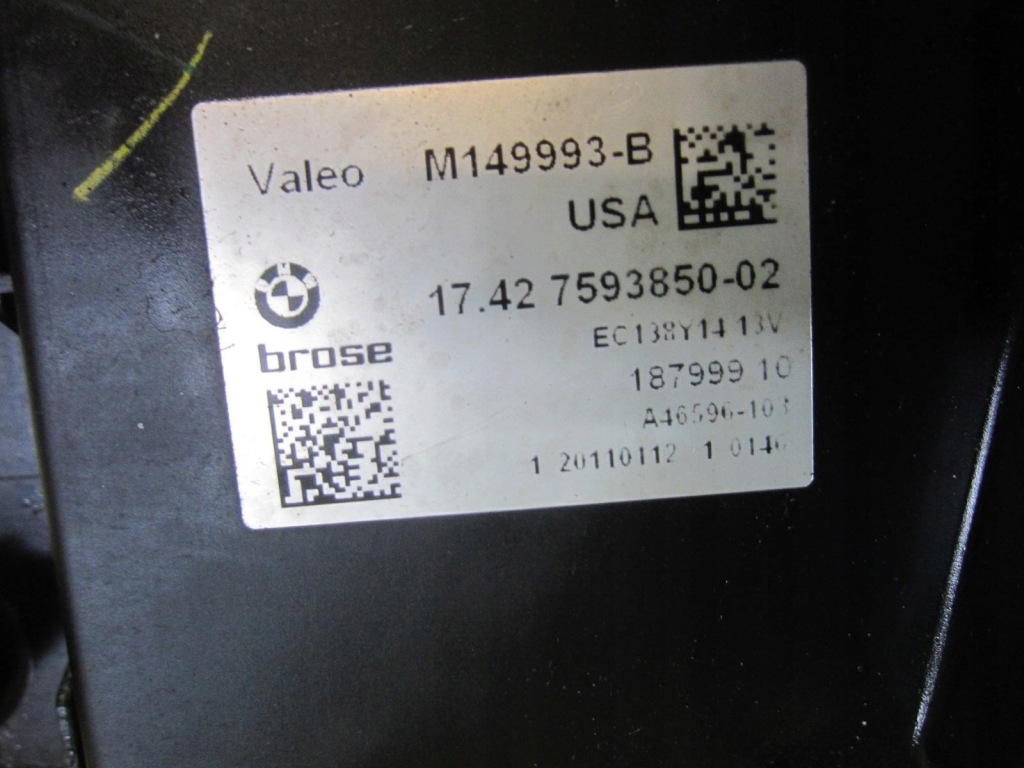 Bmw x3 f25 3.0 n52 ремень передний радиатор 7593850 Киев