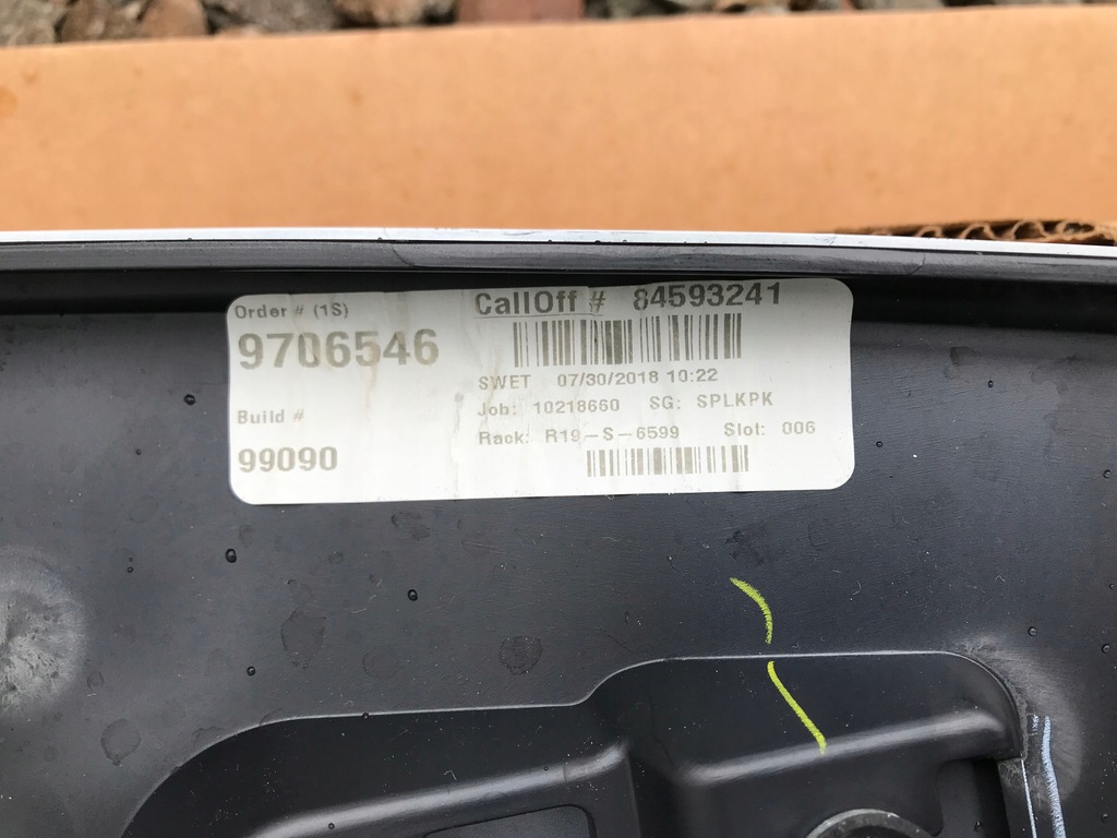 фото №7, Bmw x4 g02 спойлер спойлер задняя anet arnell 2017-