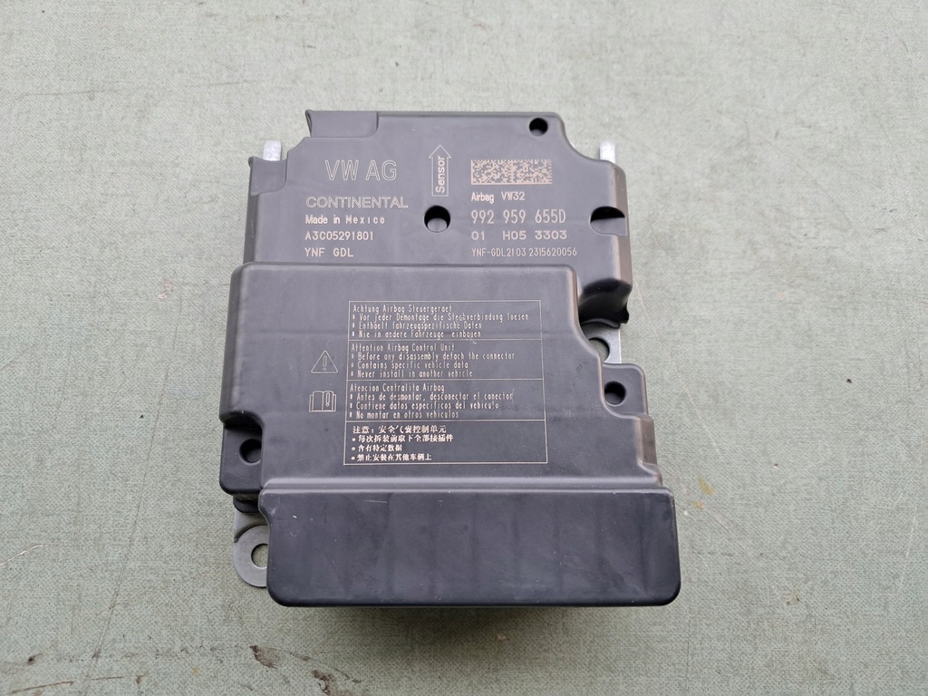 фото №1, Модуль датчик подушка безопасности audi porsche taycan 992959655d