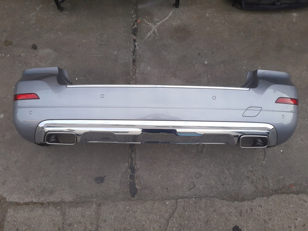 фото №1, Mercedes glk x204 lift 792 бампер задняя хром pdc