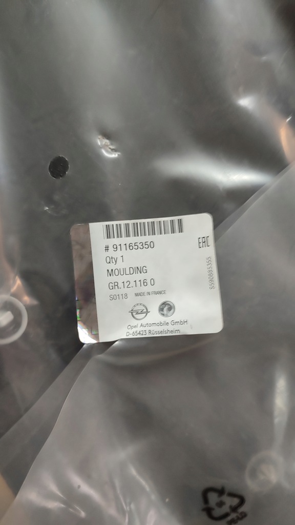 фото №5, Молдинг крила ліва задня opel vivaro a renault trafic ii 2