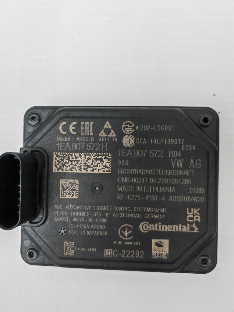 фото №1, Vw id4 id.4 радар датчик 1ea907572h