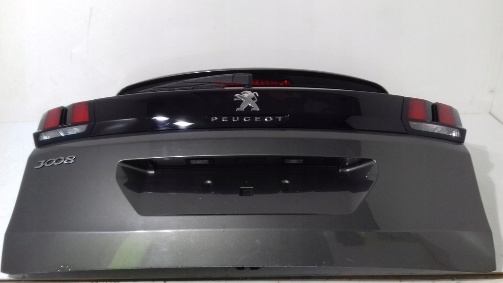 фото №10, Задня кришка багажника peugeot 3008 ii rok 2016