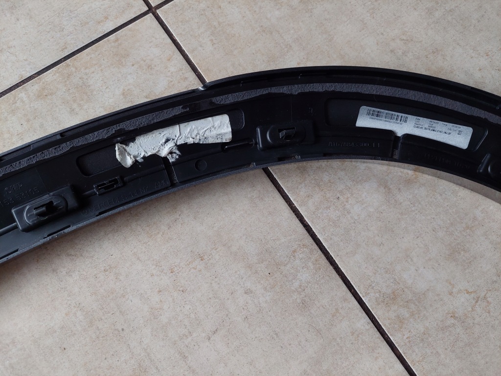 фото №10, Молдинг крыла - левый задняя - mercedes gle w167 - amg