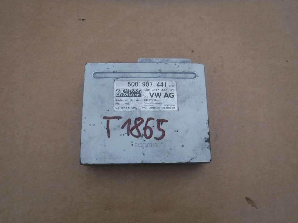 фото №1, Блок керування модуль камери заднього виду vw golf 7 5q0907441