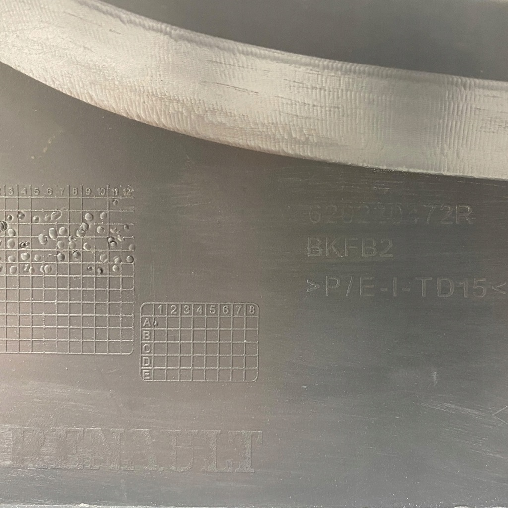 фото №12, Новый оригинальный номер бампер передний pdc renault megane iv 620220472r