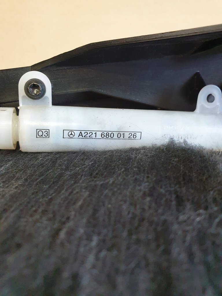 фото №11, Бардачок пасажира консолі перед mercedes s w221 a2216800126 оригінальний номер чорний europa