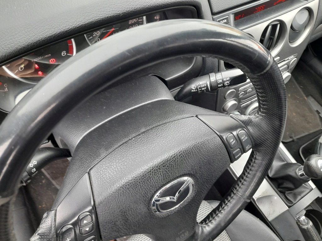 фото №10, Mazda 6 воздуховод подушка безопасности водителя кожа многофункциональный многофункциональный