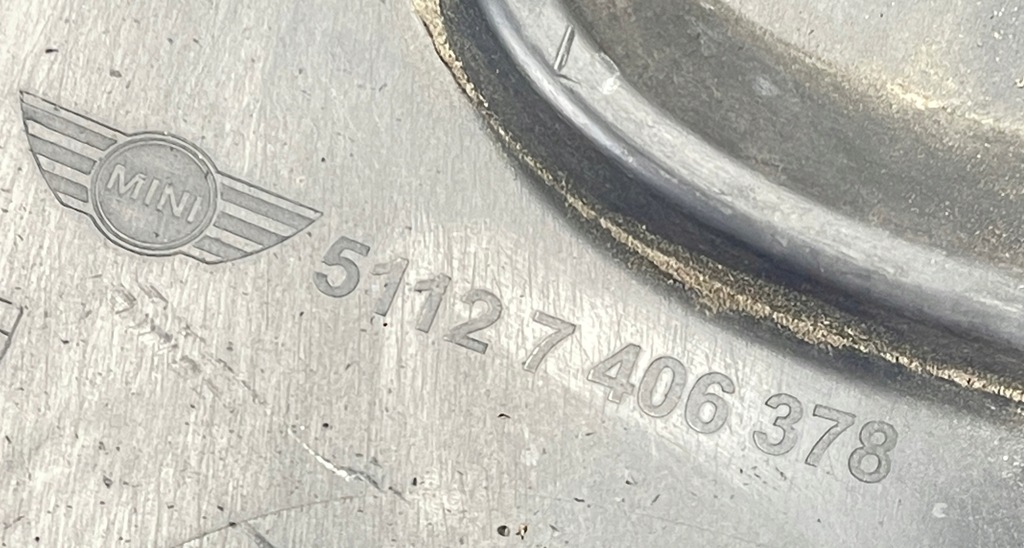 фото №11, Спойлер бампера задняя mini countryman f60 7406378