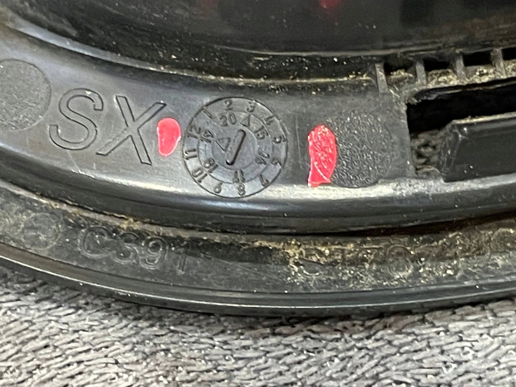 фото №7, Abarth 500 lift 15- решітка радіатора решітка нижня бампера ліва задня задня