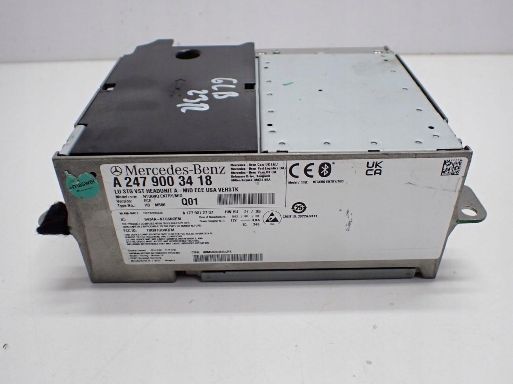 Купить Навигация navi радио заводская оригинал a2479003418 mercedes glb x247 23r