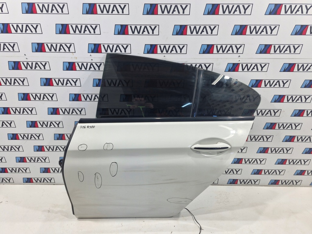 фото №1, Bmw 6 f06 дверь левая левый задняя полный a300 alpinweiss