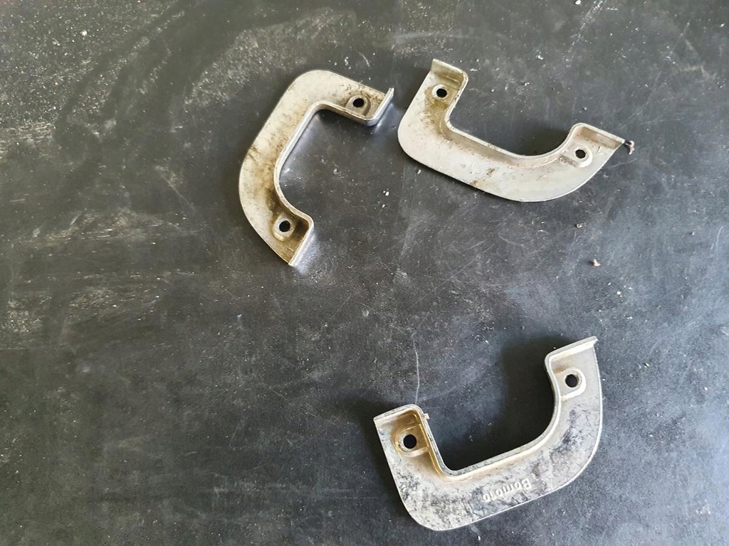 фото №6, Mercedes w114 w115 захист замка двері хром