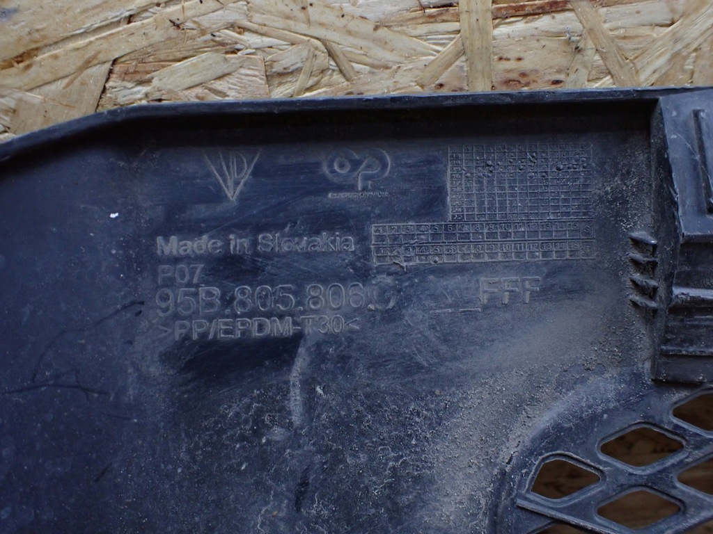 фото №11, Накладка захист поперечина передній porsche macan europa 95b805806