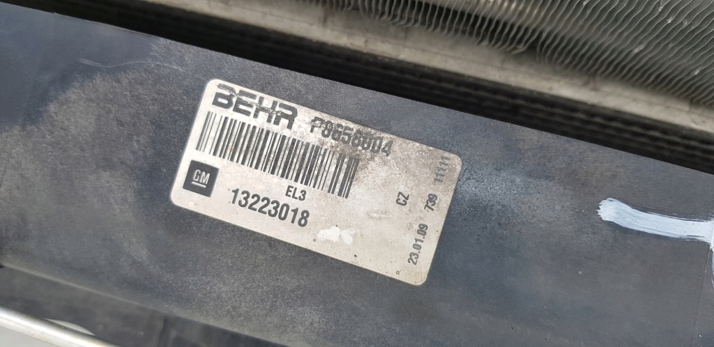 фото №12, Радіатор вентилятор opel insignia a 2.0 cdti