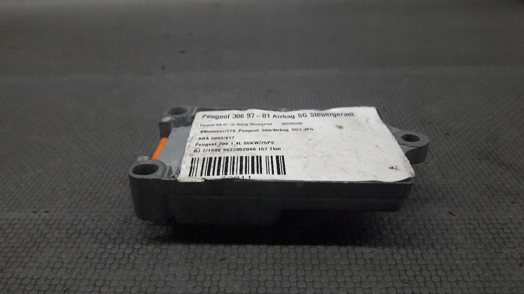 фото №6, 550572000 датчик подушка безопасности peugeot 306