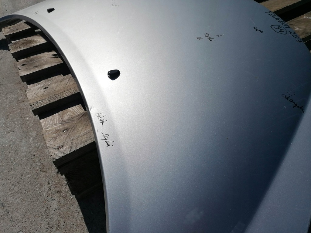 фото №8, Капот двигателя peugeot 207 lift 09-12 оригинал ezrc