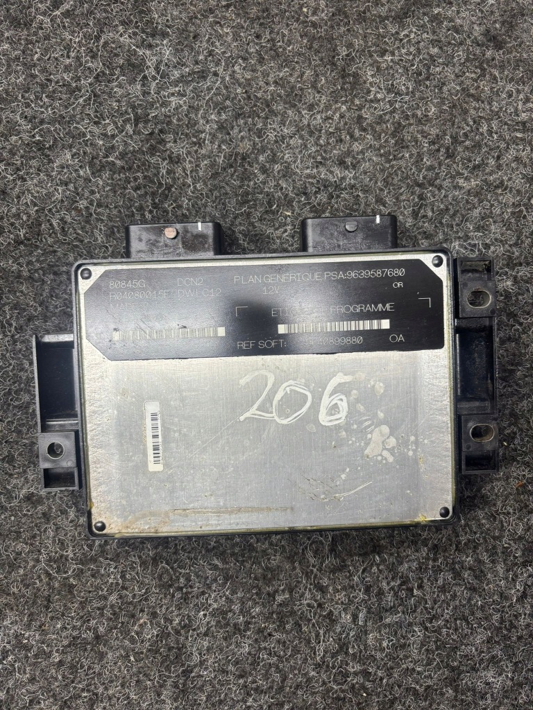 фото №1, Бортовой компьютер двигателя peugeot 9639587680