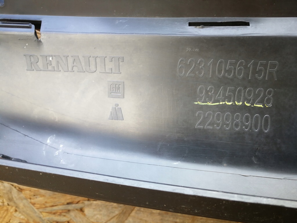 фото №14, Opel vivaro b 14- решётка радиатора решётка решётка радиатора бампера передний хром 623105615r