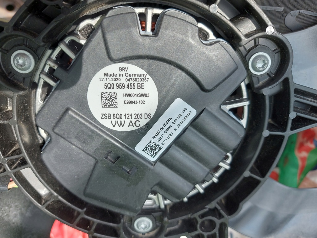 Vw golf 7 vii 5g0 octavia 3 вентилятор радиатора Киев