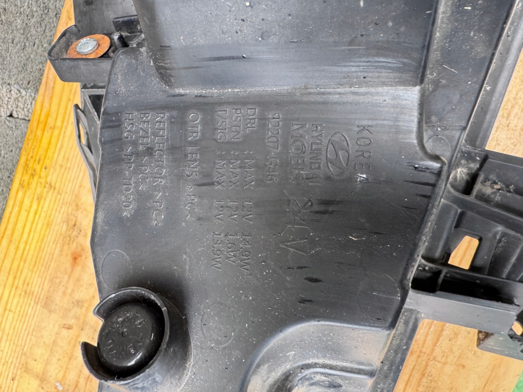 Hyundai i30 3 3 рестайлинг  + решётка led drl левый оригинал  европа  92207g4600 Цена