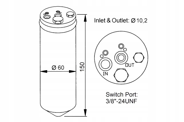 фото №1, Nrf 33137 осушувач, кондиціонер