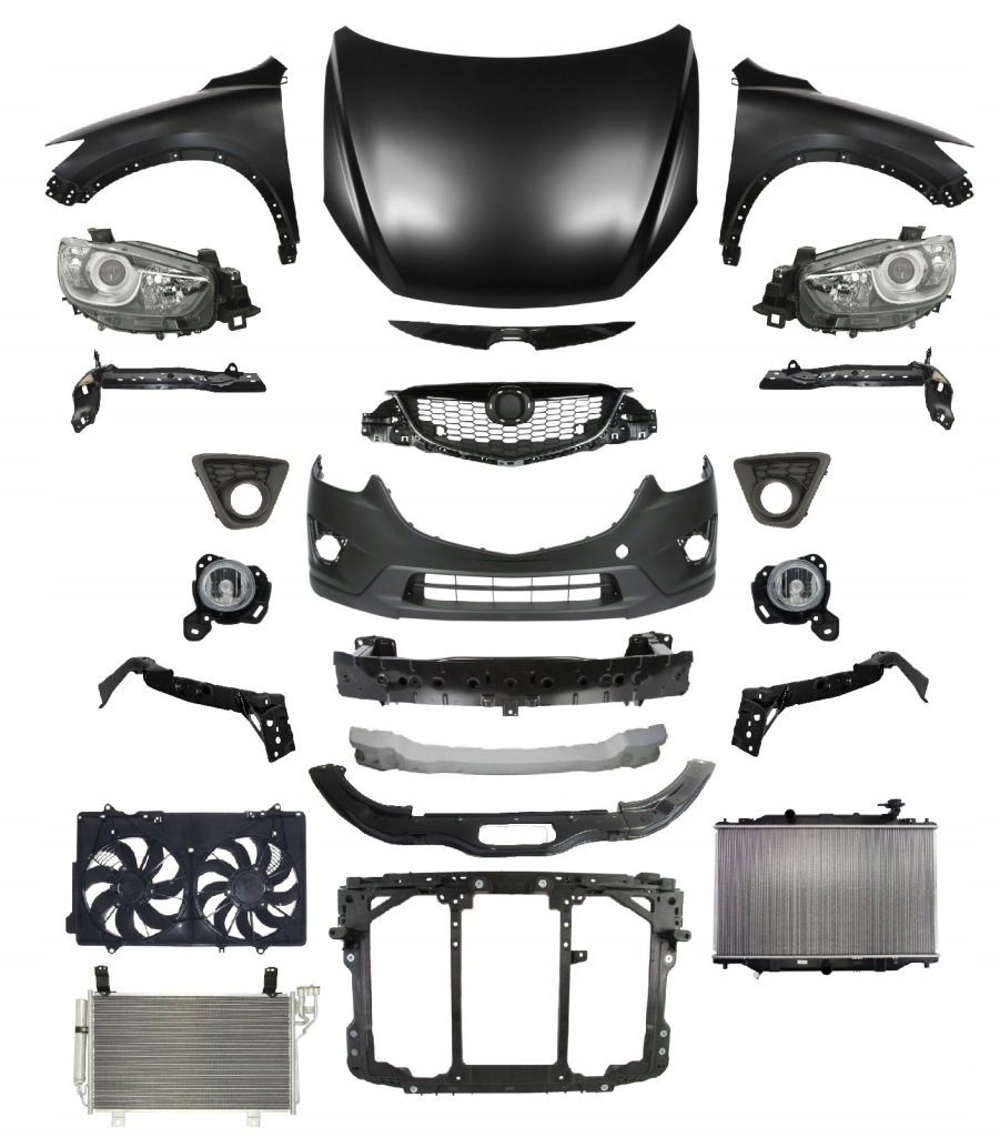 Купить Mazda cx-5 12-17 перед капот бампер pas крыло