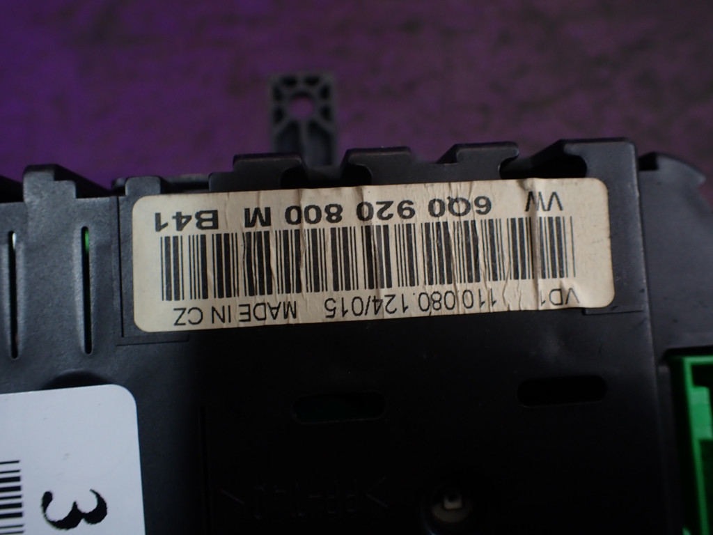 фото №7, Vw polo iv 9n 01-05 1.4 d 75km счетчик приборы 6q0920800m