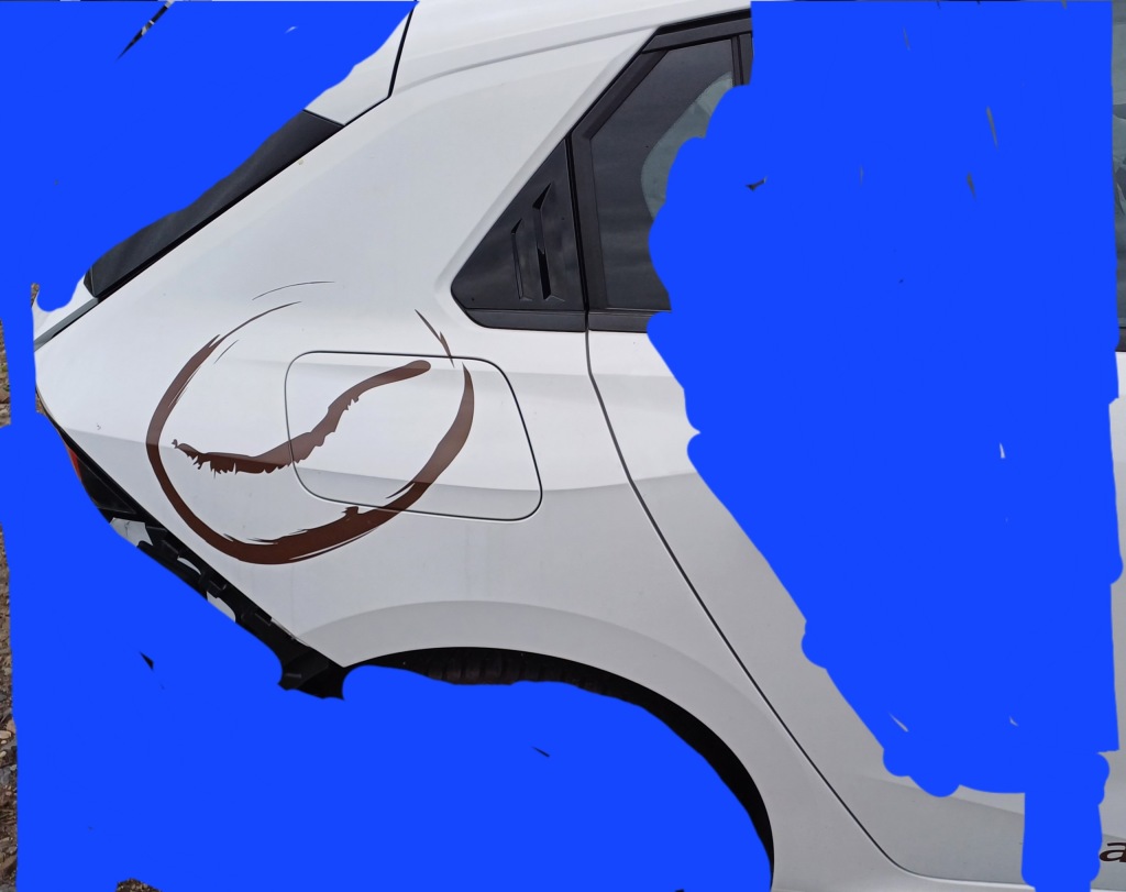 фото №1, Крыло правый задняя opel astra l 6 vi hb